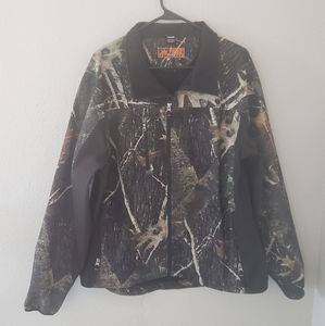 Mens Camouflage Softshell Jacket